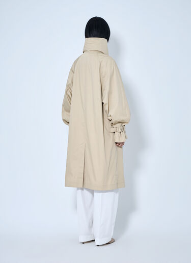 LN-CC® - Toteme: Oversized Cotton Trench - Beige Toteme Oversized Cotton Trench Beige tot0265002