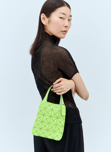 Bao Bao Issey Miyake プリズムプラス ミニトートバッグ グリーン bao0257001