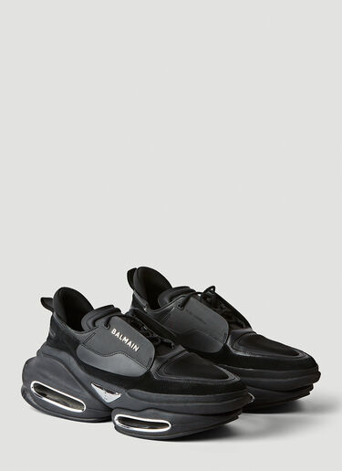 B-Bold レザースニーカー Balmain B-Bold レザースニーカー ブラック bln0153020