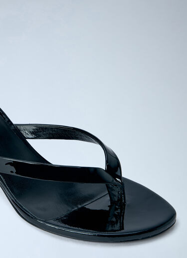 LN-CC® - JUDE: Rooty Leather Thong Sandals - Black JUDE Rooty Leather Thong Sandals Black jud0265008