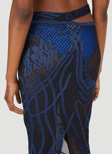 DI PETSA Birth Of Venus Knitted Skirt Blue dip0248003