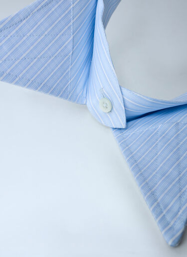 Striped Collar Maison Margiela Striped Collar Light Blue mla0261001