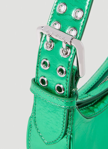 BY FAR Mini Soho Clover Handbag Green byf0252011
