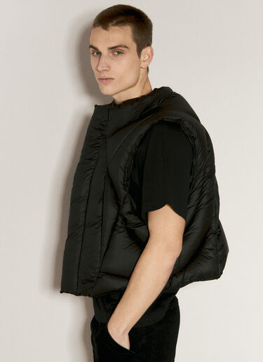 Entire Studios Padded Grid Vest Black ent0354005