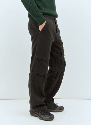 Stone Island Canvas Cargo Pants Grey sto0158029