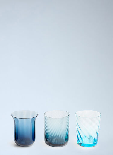 Set Of Six Assorted Tumblers Bitossi Home Set Of Six Assorted Tumblers Multicolour wps0692585