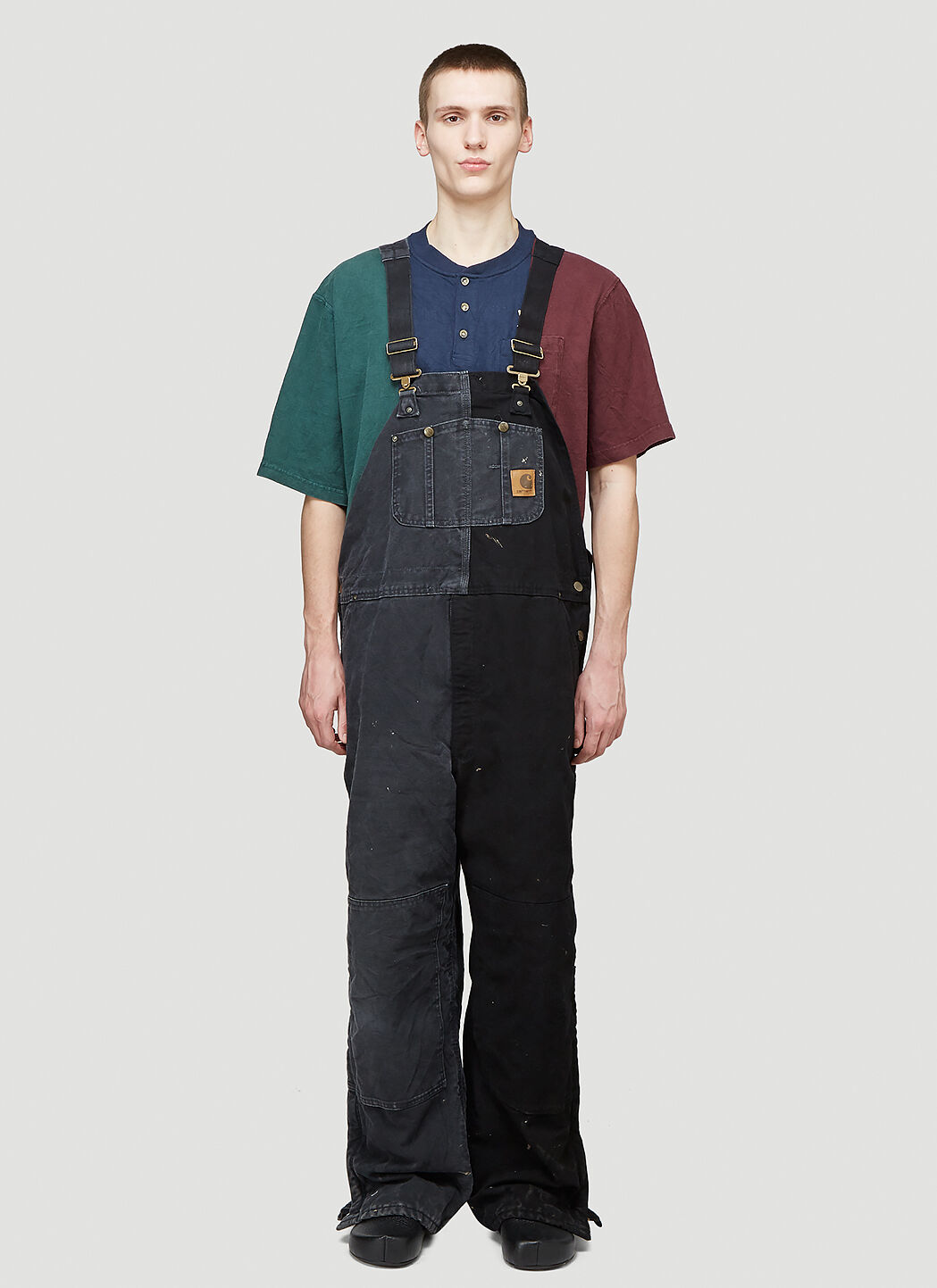 Di vision Reworked Carhartt Overalls in Black LN CC