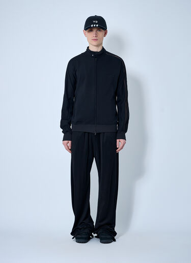 Y-3 Logo Motif Track Jacket Black yyy0160025