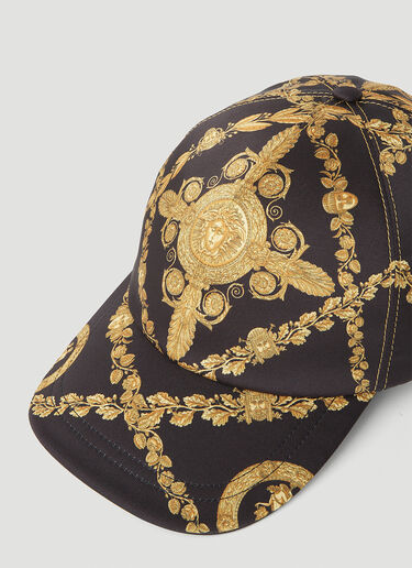 Versace Baroque Print Baseball Cap Gold ver0152025