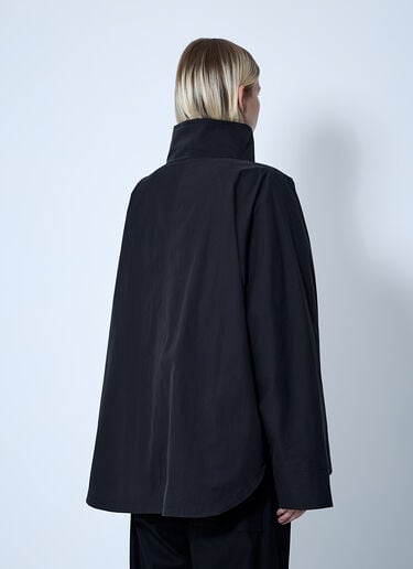 TOTEME Summer Parachute Jacket Black tot0261063