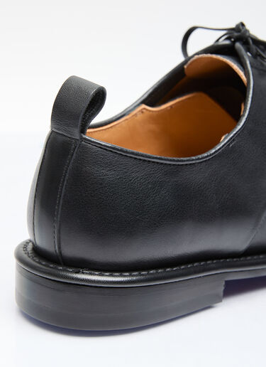 Comme des Garçons Homme Plus 双层鞋头德比鞋 黑色 hpl0156006