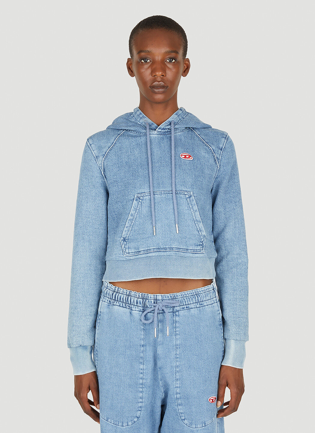 Diesel cropped 2025 hoodie