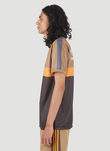 adidas by Human Made HM 图案印花 T 恤 棕色 ahm0146006