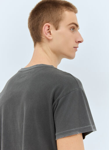 ERL California Distressed T-Shirt Grey erl0158009