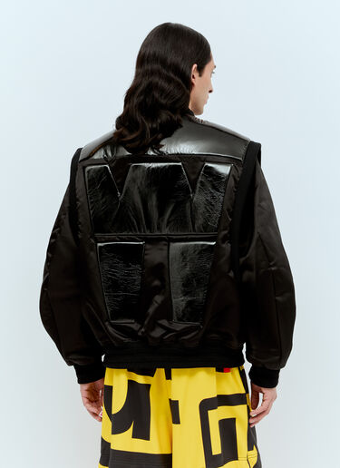 Walter Van Beirendonck Crash Bomber Jacket Black wlt0156001