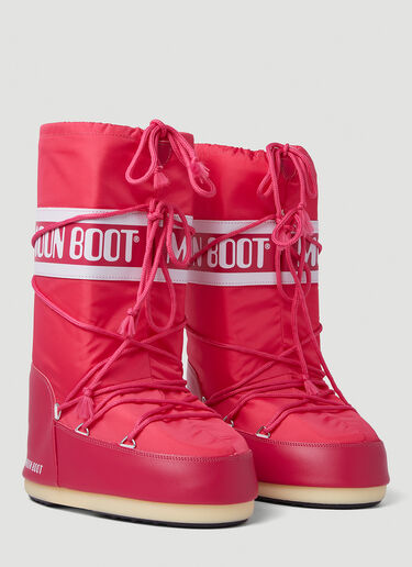 Moon Boot Icon Snow Boots Pink mnb0350010