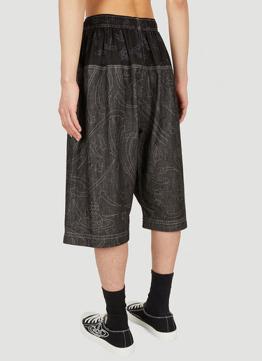 Vivienne Westwood クロップドカンフーショーツ ブラック vvw0151013