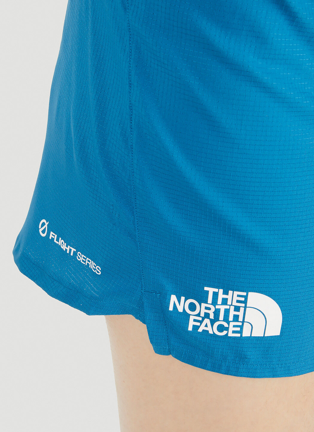 North face running shorts flight series top