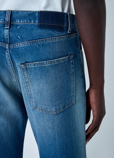 Maison Margiela Contrast Panel Jeans Blue mla0161006