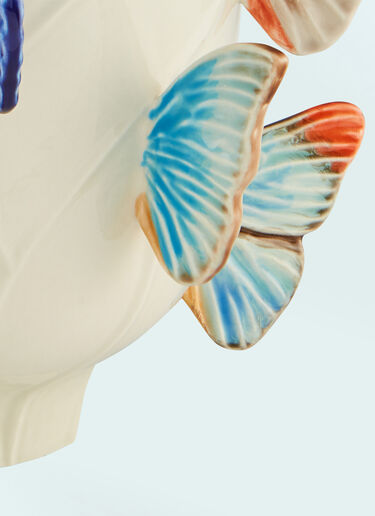 Bordallo Pinheiro Cloudy Butterflies Small Vase Cream wps0691198