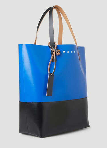 Tribeca Shopping Tote Bag Marni Tribeca Shopping Tote Bag Blue mni0149037