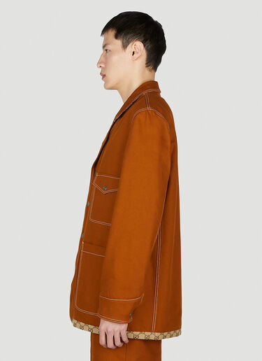 Gucci 양면 재킷 브라운 guc0152297