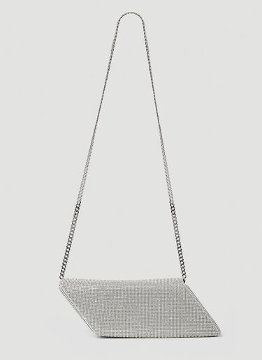 KARA Parallelogram Shoulder Bag Silver kar0252010