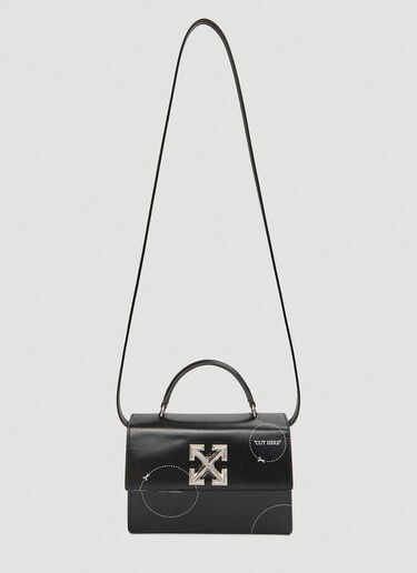 Off-White Cut Here 1.4 Jitney Shoulder Bag Black ofw0240021