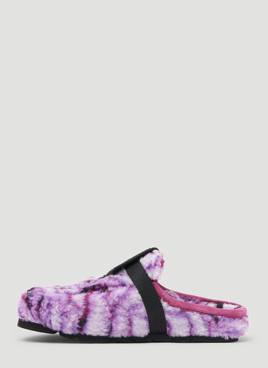 MCQ GR9 Marbled Moccasin Slip Ons Purple mkq0247018