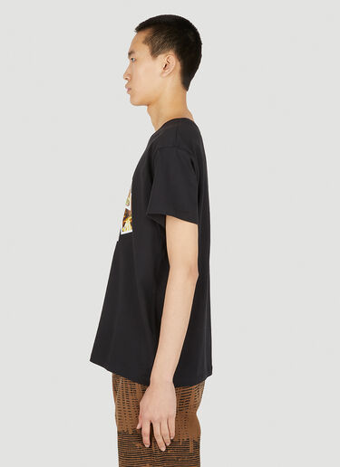 Sky High Farm Workwear x Denim Tears T-Shirt Black skh0350020