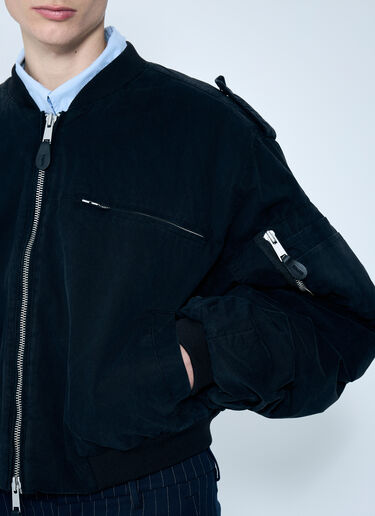 Entire Studios A-4 Bomber Jacket Black ent0158003