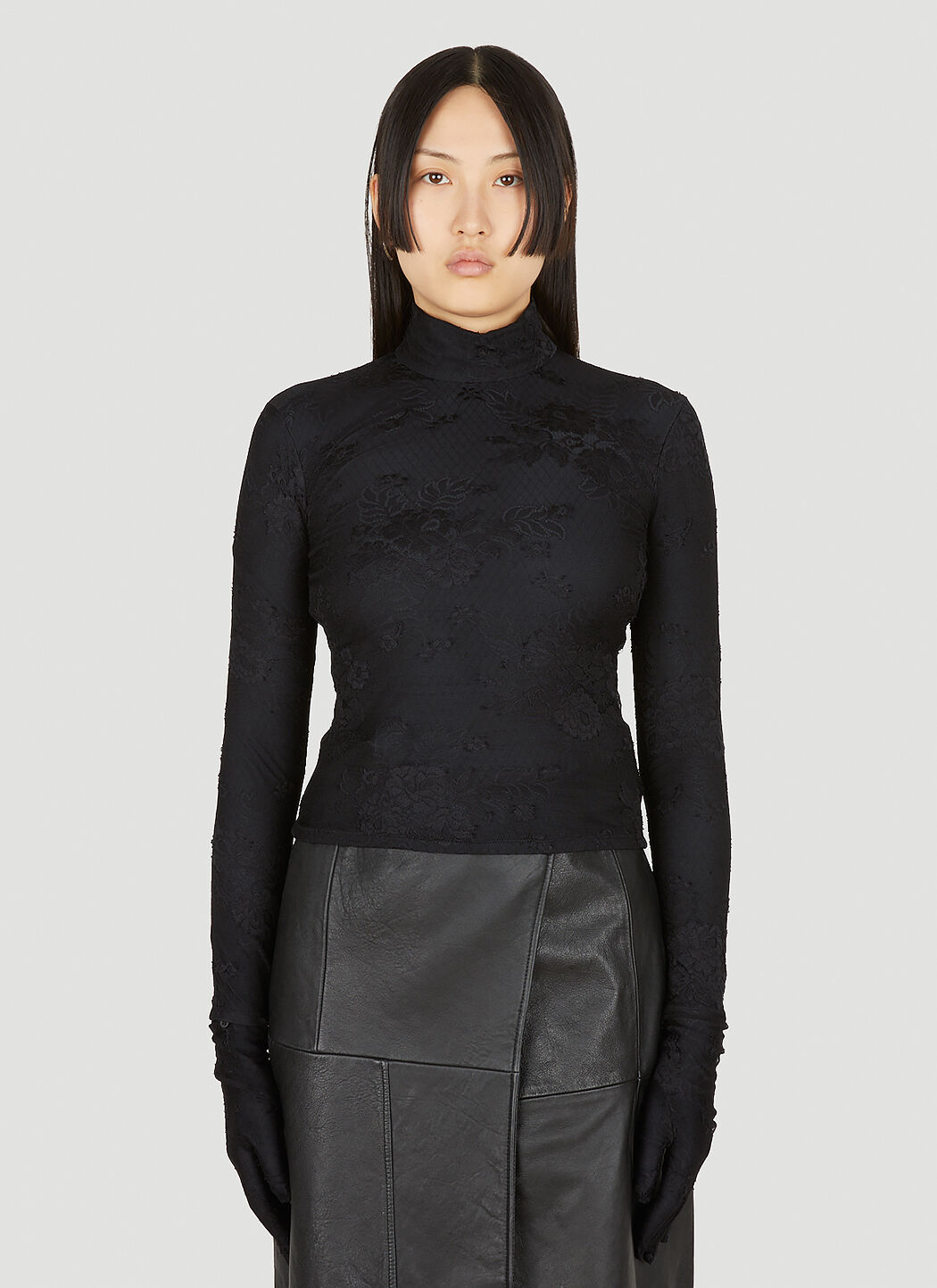 Balenciaga top with gloves hot sale