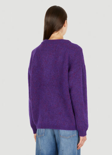 Acne Studios Knitted Sweater Purple acn0250025