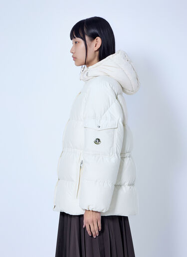 LN-CC® - Moncler RE/ICONS: Himalaya Hooded Short Down Jacket - Cream Moncler RE/ICONS Himalaya Hooded Short Down Jacket Cream mon0266052