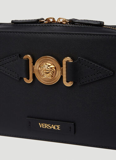 Medusa Biggie Crossbody Bag Versace Medusa Biggie Crossbody Bag Black ver0149027