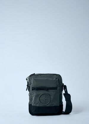 Stone Island Logo Patch Crossbody Bag Pink sto0160007