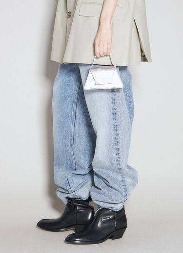 MM6 Maison Margiela 迷你数字单肩包 银色 mmm0254023