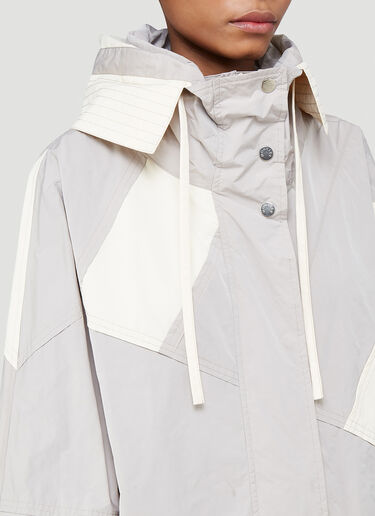 2 MONCLER 1952 Contrast-Panel Coat Beige mge0240002