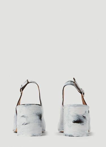 Tabi Slingback Shoes Maison Margiela Tabi Slingback Shoes White mla0245023