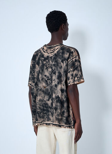 Acne Studios Graphic Print T-shirt Brown acn0164040