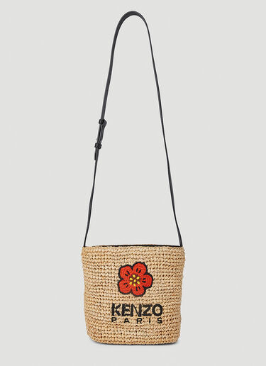 Kenzo 보우크 플라워 버킷 백 베이지 knz0252057