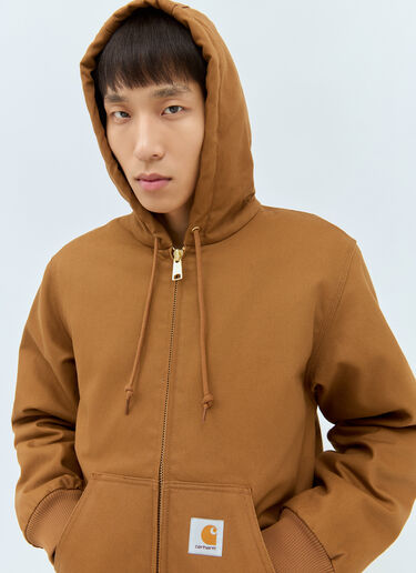 Carhartt WIP 액티브 후드 재킷  브라운 wip0158003