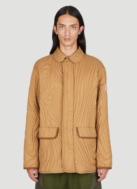 Moncler Harter Heighway Short Down Jacket Khaki mon0154036