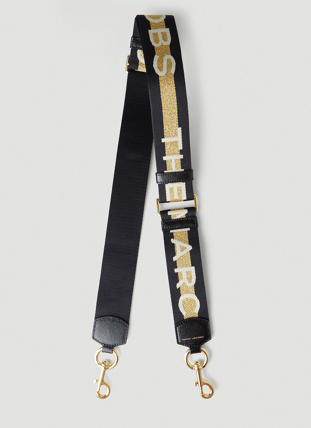 Marc jacobs webbing strap gold online