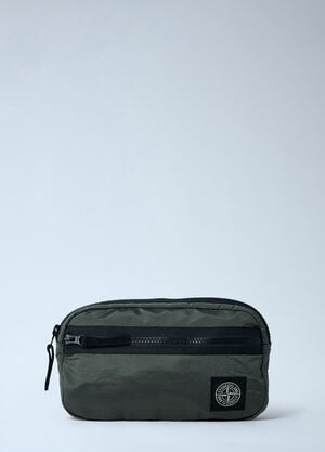 Stone Island Logo Motif Belt Bag Green sto0164025