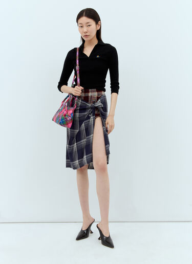 Vivienne Westwood Marina Polo 衫 黑色 vvw0257032