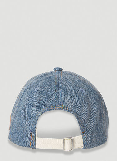 Acne Studios Denim Baseball Cap Light Blue acn0352005