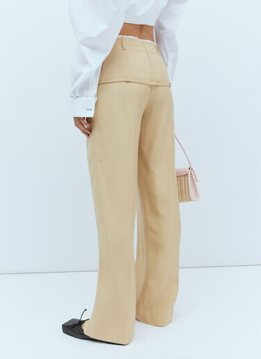 Jacquemus Le Pantalon Criollo 长裤 米色 jac0254116