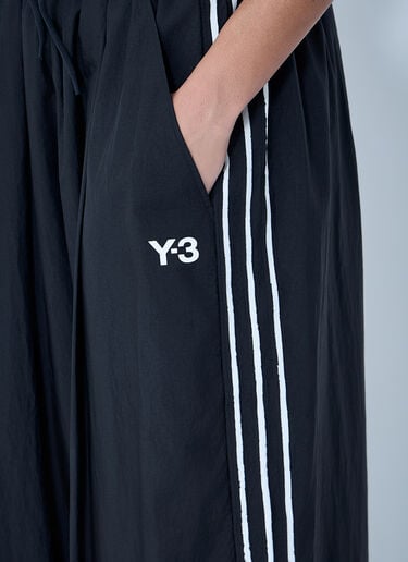Y-3 Raw Edge Wide Pants Black yyy0364016