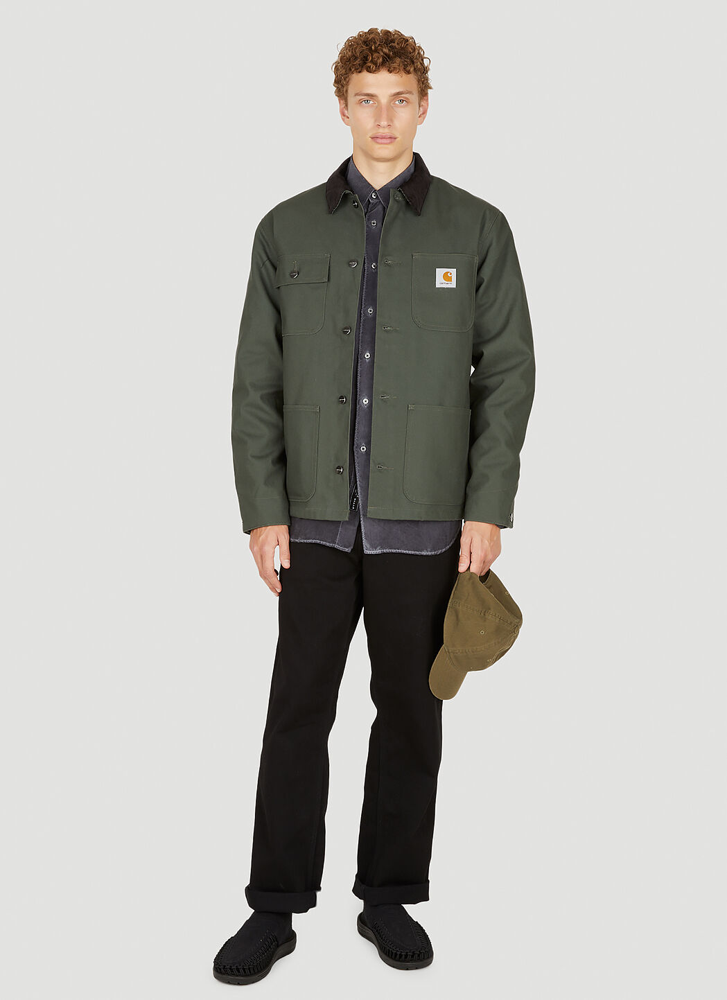 Carhartt michigan cheap coat green